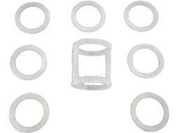 Kit De 8 Anéis Vedação Elásticos Silicone | Peças Reposição Universais Para Máquinas Sorvete Expresso, Manutenção Diária