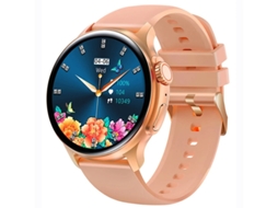 Smartwatch com tela redonda de 1,43 polegadas, Bluetooth, chamada, reprodução de música, monitoramento de frequência cardíaca e vários modos Bestvite