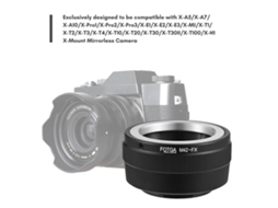2026 adaptador de Lente de Metal M42 para Montura Fuji X para Câmeras Fuji X a5, X e3 Y Más