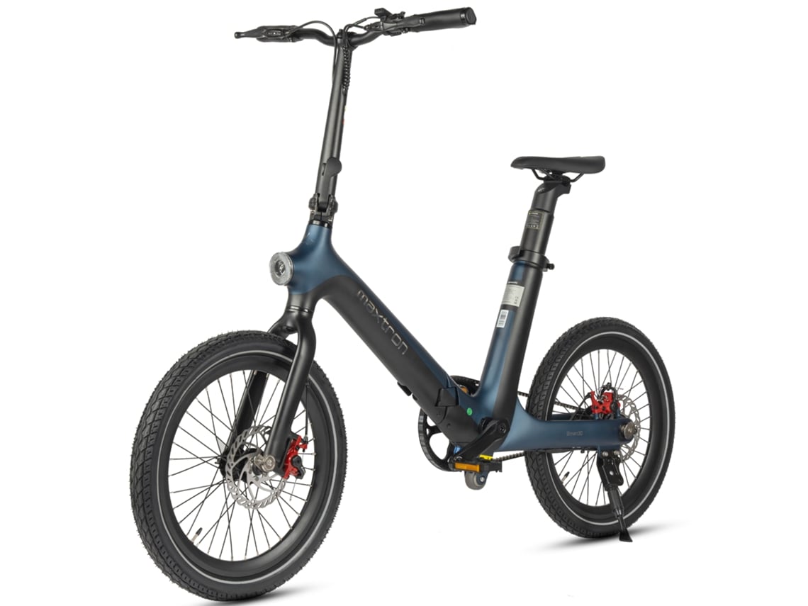 Bicicleta Elétrica Dobrável Maxtron Smart30 Com Bateria Removível De 36v 9.6ah E Sensor De Binário.