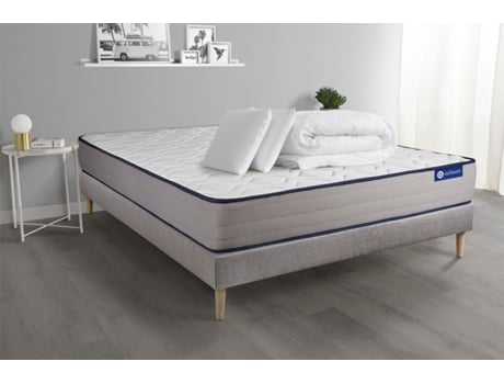 Sommier de Casal Actimemo Form Memória ACTISOM Espuma com memória Cinzento (140x200)