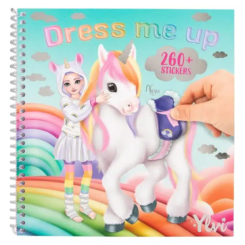Ylvi Cuaderno Con Más De 260 Calcomanías Dress Me Up 13215 Depesche Depeschemás De 5 Añosp24