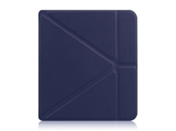 Lurelia Capa Ereader Para Kobo Libra 2 2021, 7 Polegadas, Azul Escuro, Proteção Leve