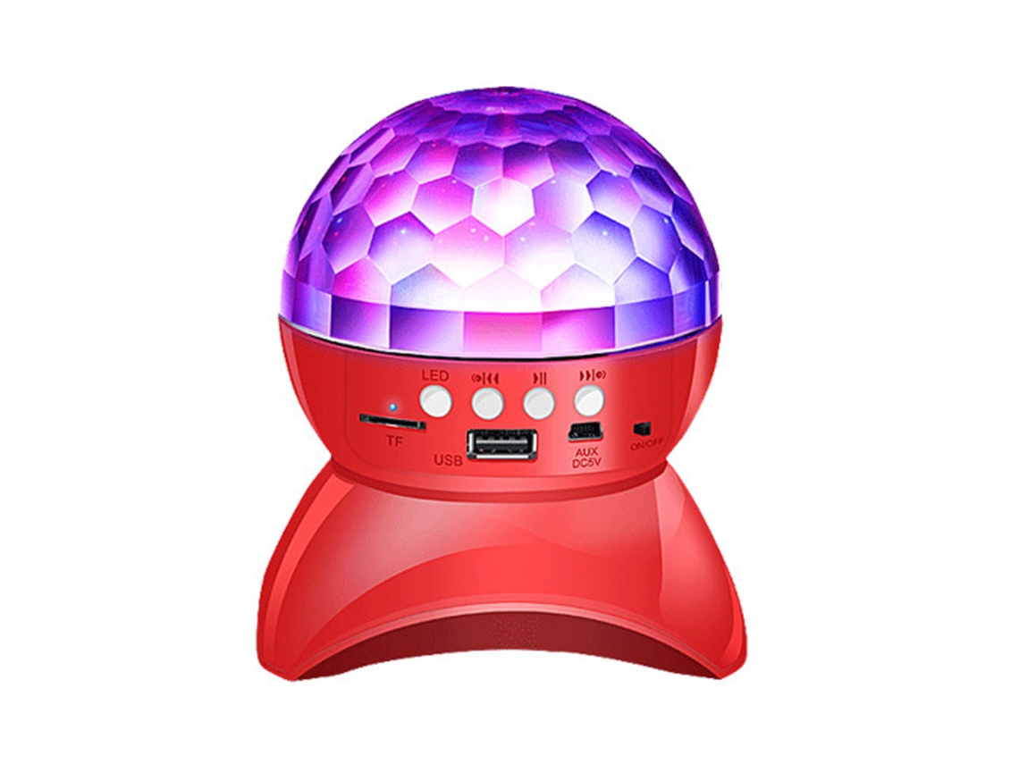 Luz de Palco EOOCOO (caixa de Som Ambiente Led com Bluetooth)