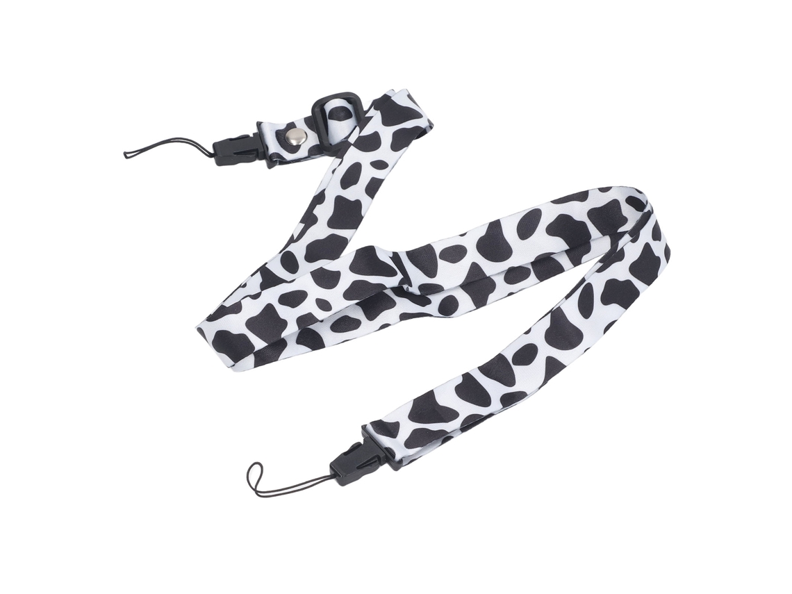 1.2m Camera Strap Belt Printed Pattern Multifunctional Shoulder Neck Strap For Polaroid Mini 12 11 8 9 Camera Milk Cow LAXISCREED