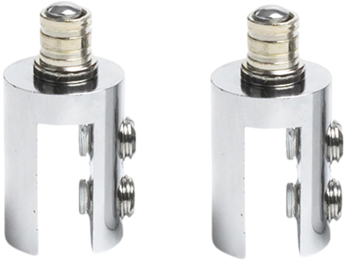 Conjunto De 2 Vidro E Para Vitrines Feitas Latão Resistente.