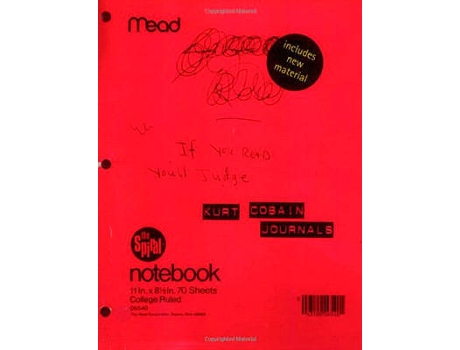Livro Journals de Kurt Cobain
