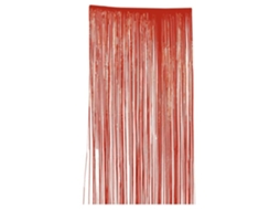 Cortina Vermelha 100x200 Cm