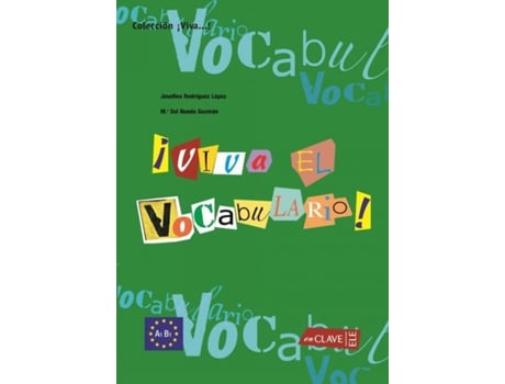 Livro Viva el vocabulario! de Josefina Rodríguez López e María Sol Nueda Guzmán (Espanhol)