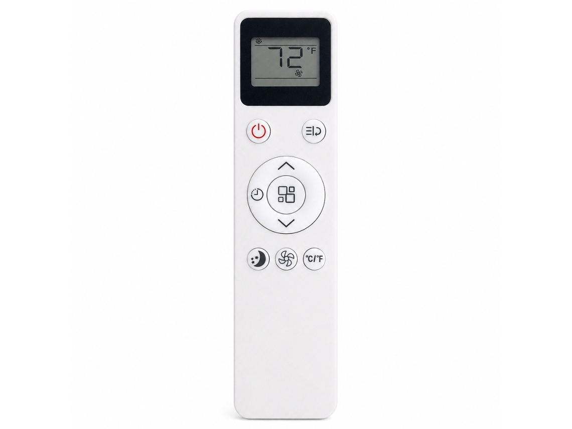 Comando À Distância Para Ar Condicionado Compatível Com Black+decker 810900811b Uykq-100b_zhd