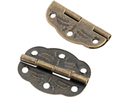 Dobradiça de 20 Peças, 6 Furos, 30 mm | S/MARCA