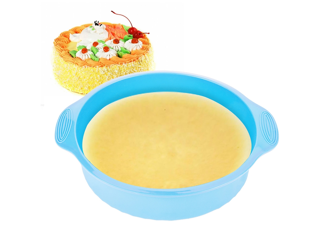 Forma De Silicone Para Bolo De 9 Polegadas (formato Redondo, Adequada Para Forno) Eoocoo