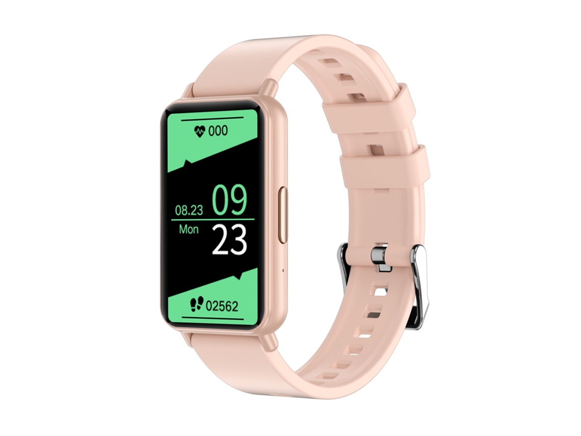 (rosa) Pulseira Inteligente 1, 47 Polegadas Freqüência Cardíaca Sangue Oxigênio Bluetooth Chamada Multi-função Pulseira De Esportes