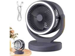 Ventilador Elétrico De Mão Com 3 Velocidades, Silencioso E