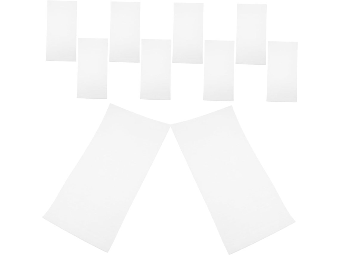 Pochetes Em Mousse Epe Blanches Para Proteger Objetos Delicados Lote De 100 Folhas E Reutilizáveis, Efeito A