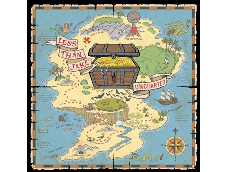 LESS THAN JAKE - Uncharted CD 2024