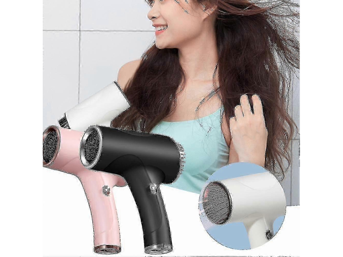 Secador De Cabelo Recarregável Sem Fio, Secador De Cabelo Portátil Quente E Frio Para Viagens Ao Ar Livre Ly Ebike