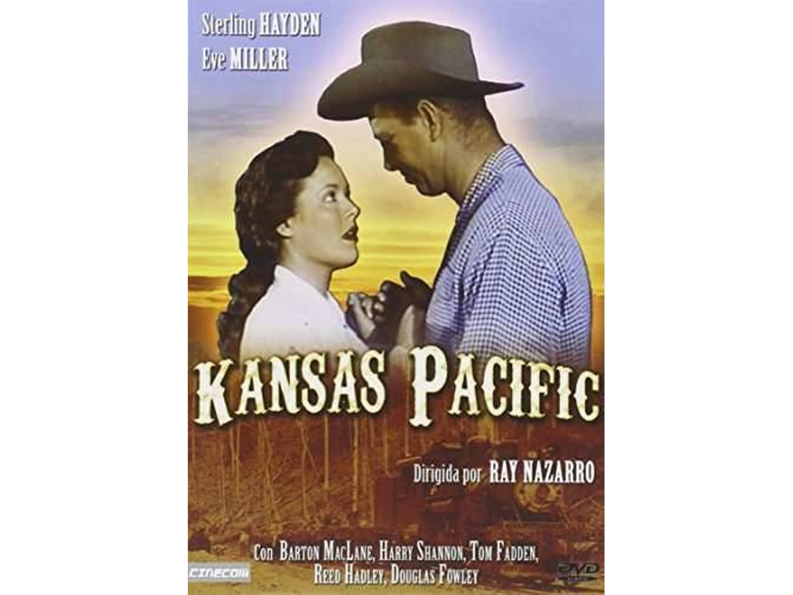 DVD Kansas Pacific 1953 (Edição em Espanhol)