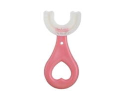 Escova de Dentes Infantil Silicone em Formato U para Crianças 2 a 12 Anos. GOKOCO