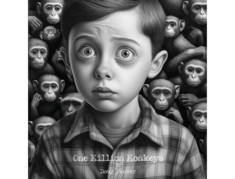 Livro One Million Monkeys de Doug Feaver (Inglês)