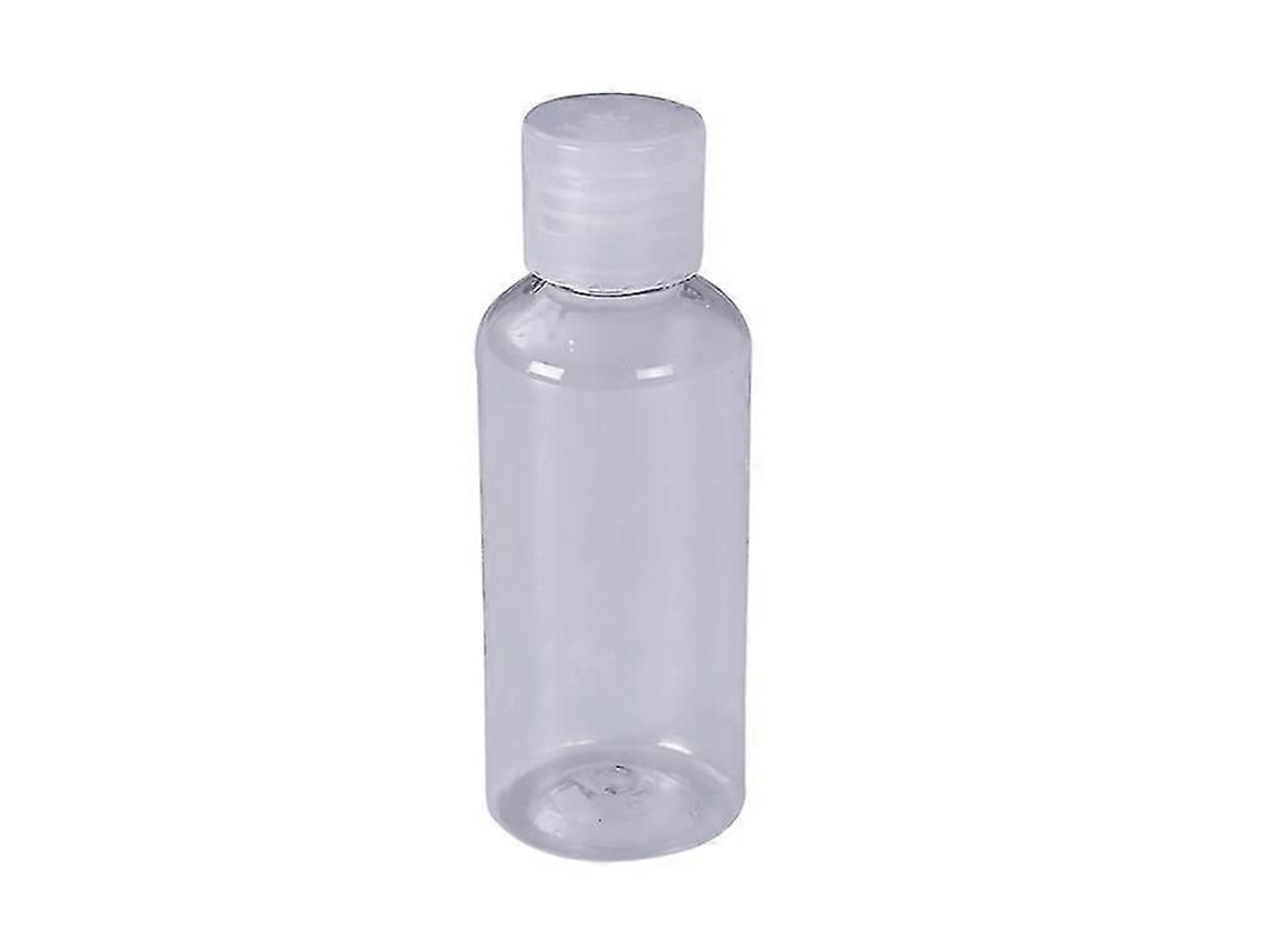 10 Frascos De Viagem De 30ml, Plástico Transparente