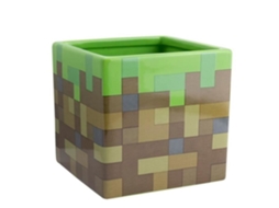 Vaso para Plantas Minecraft Vaso para Flores e Porta-Canetas