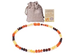 Colar de Contas de Âmbar Báltico Natural* ZYBLSSBB