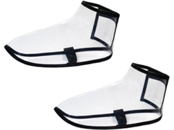 Pares De Sapatos De Cabeleireiro Transparentes, Capas Anti-corte Para Acessórios De Cabeleireiro