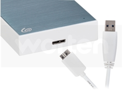 Disco Externo SEAGATE One Touch (4 TB - USB 3.0 - Azul)
