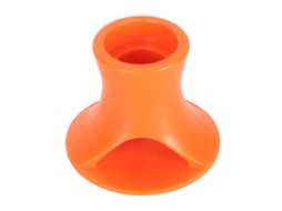 Suporte De Cola Líquida Plástico Resistente Base Estável Para Manualidades Diy Scrapbooking Laranja