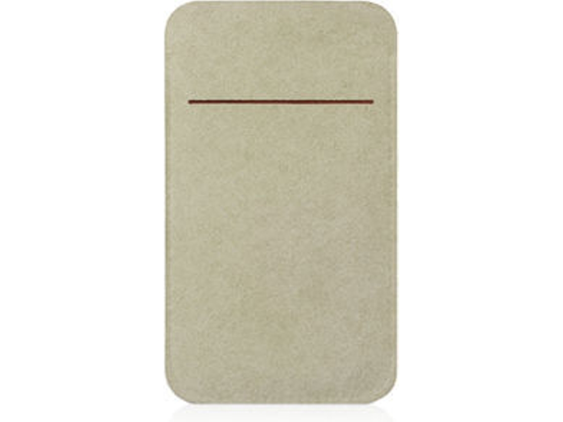 Capa iPhone 5, 5s, SE MACALLY Mpouch Castanho