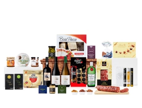 Cesta De Natal Diamante Vermelho Roteiro De Sabores