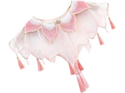 Colar Infantil com Franjas, Estilo Chinês SFUSHOS