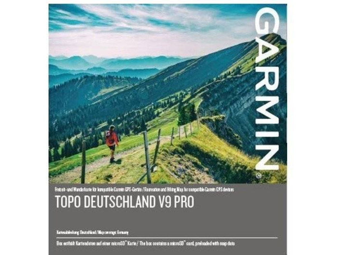 Cartão MicroSD GARMIN Topo Germany V9 Pro