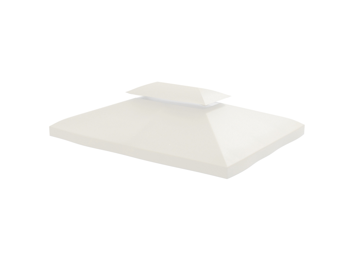 Toit De Rechange Para Tenda Crème 3 X 4 M