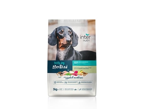 Alimento Completo Para Cães Adultos Propensos Ao Aumento De Peso Internutri Tasty Dog Sterilized  3kg