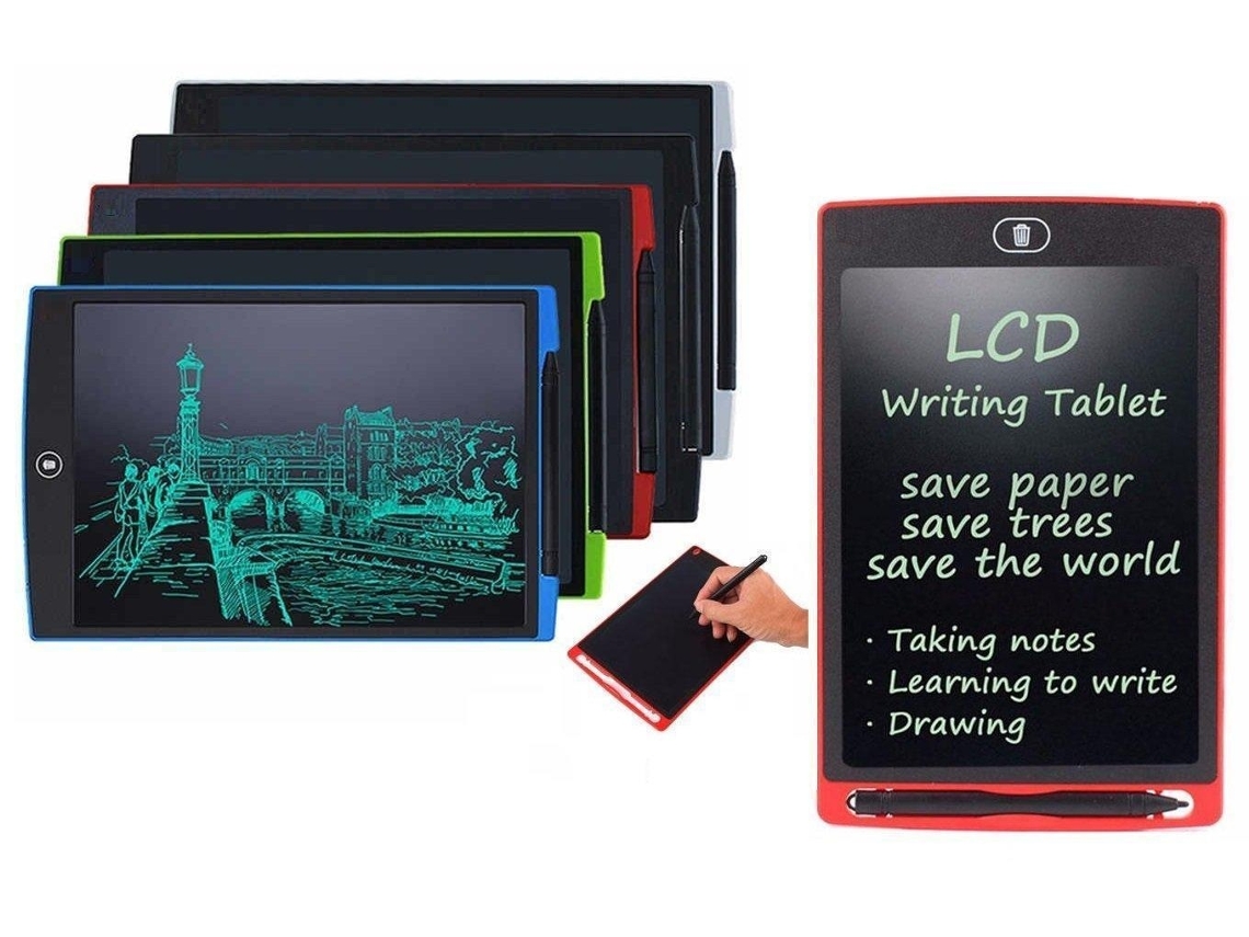 Bloco De Desenho Lcd De 8,5 Sem Radiação. Bloco De Escrita. Desenhar, Apagar E Repetir. Slowmoose