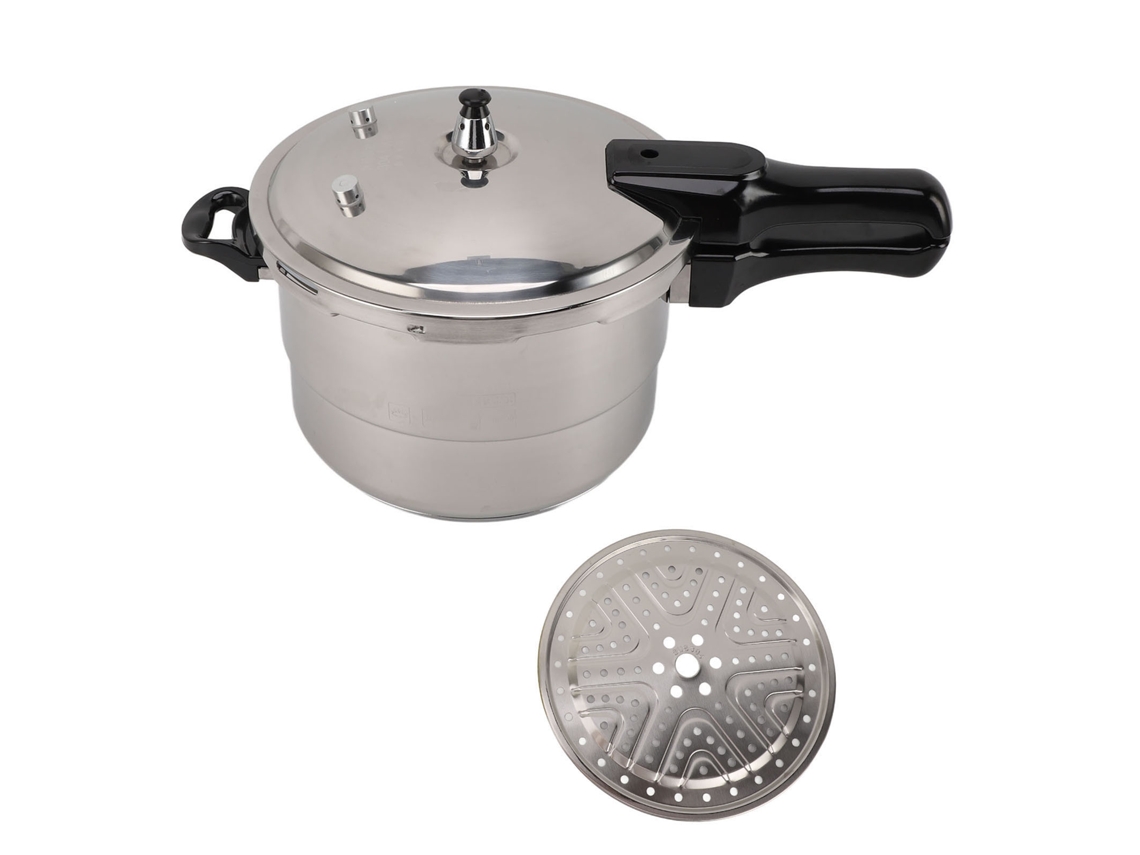 Panela de aço inoxidável 304 antideslizante com grelha para gás e indução, 24cm LAXISCREED