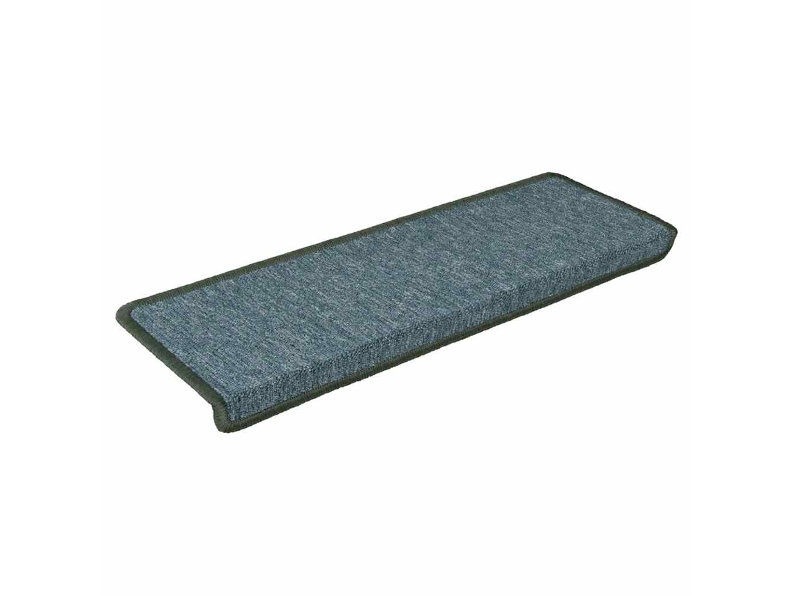 Tapetes De Escadas 30 Pcs 65x21x4 Cm Verde Wsd233872