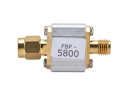 Filtro passa banda SMA de baixa perda de interpolação, redução de ruído para equipamento receptor 5.8GHz | S/MARCA