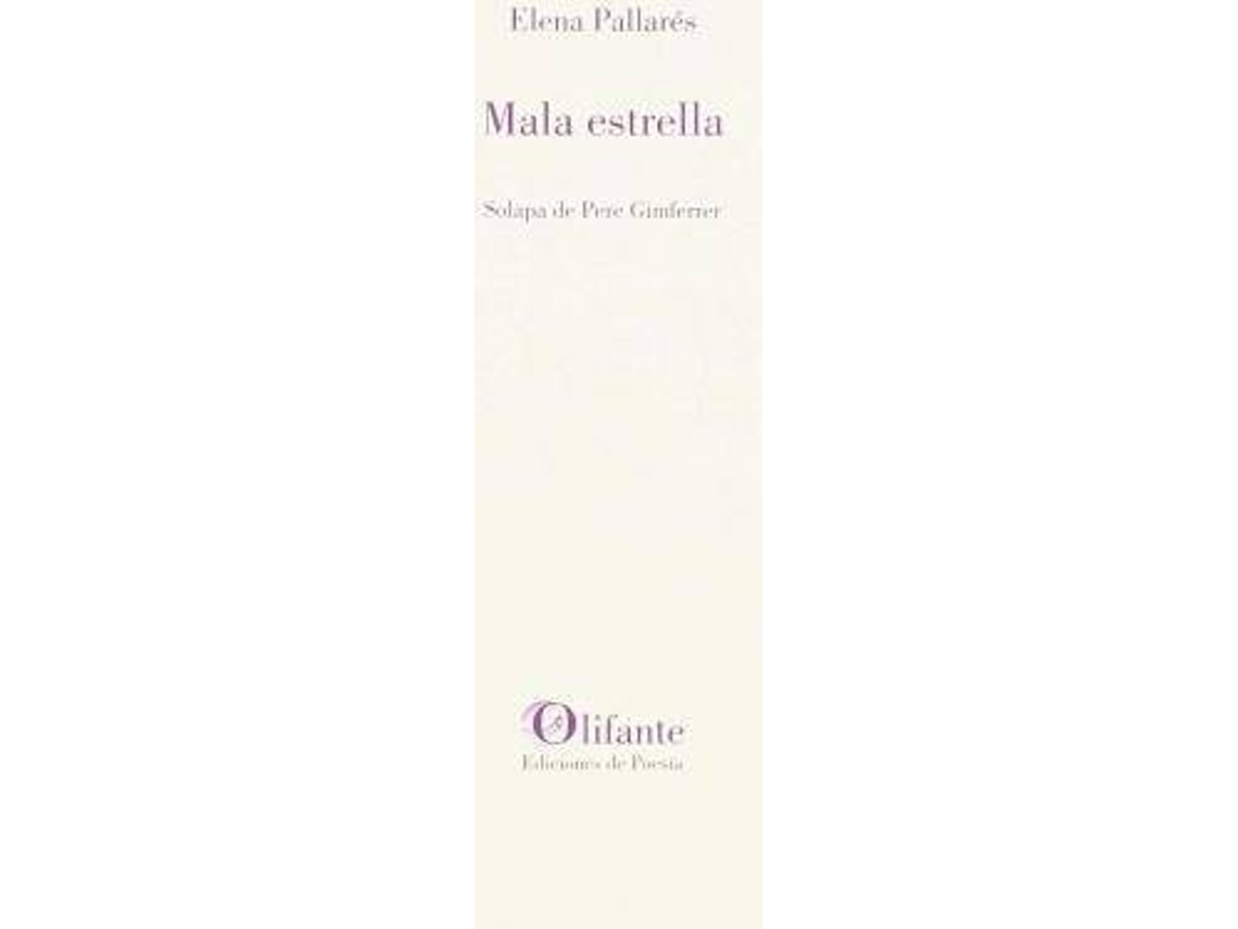 Livro Mala Estrella de Elena Dukar (Espanhol)