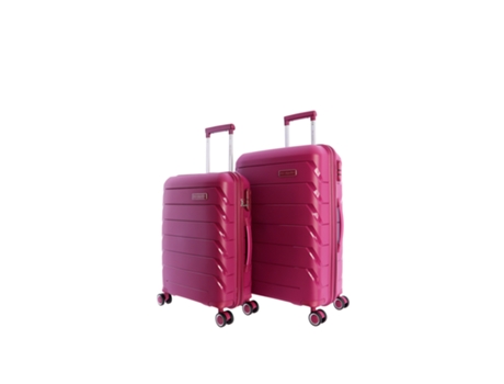 Conjunto de Malas de Cabine e de Viagem Média Cabine 55X40X20 Média 64X44X24 DON ALGODON