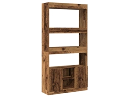 Highboard, Highboards Vidaxl Marrom Madeira Processada (n/a)