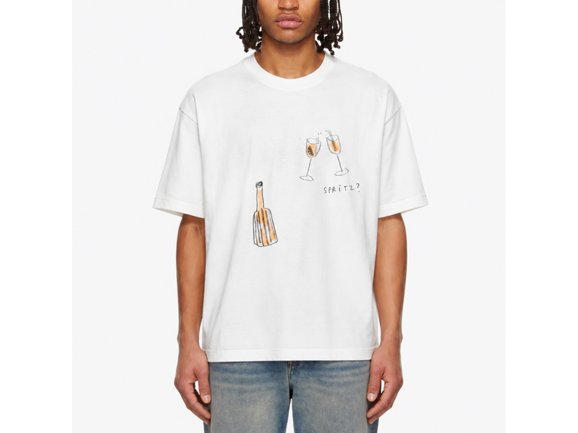 Rockinstone Spritz For Two Lauren Emmett Art T-shirt Unique Designer Style