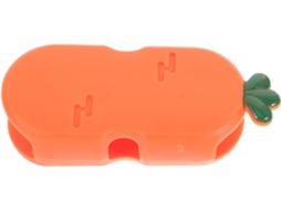 Suporte De Chuveiro Com Ventosa, Suporte Para Chuveiro, Formato De Cenoura Em Tpr Laranja, Mãos Livres, Fácil De
