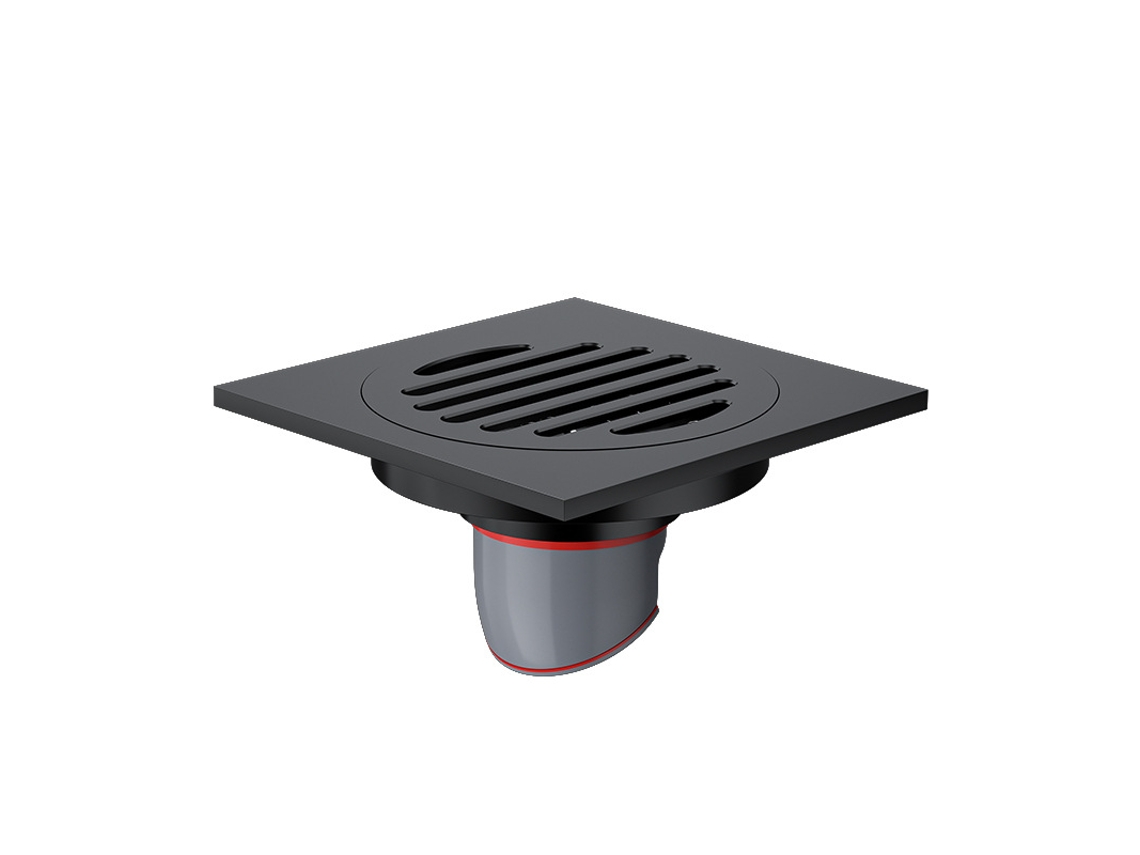 Protetor de silicone AQUAFORGE, universal, para ralo, laranja