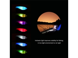 Indicador de Bite para Pesca de Carpa com Led