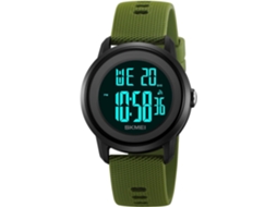 Lurelia Relógio Digital Desportivo, Visor Digital, Cronómetro, Alarme, Data/calendário, 12/24h, Luminoso, 40,8 Mm, 12 Mm, 20 Mm, Silicone, Abs