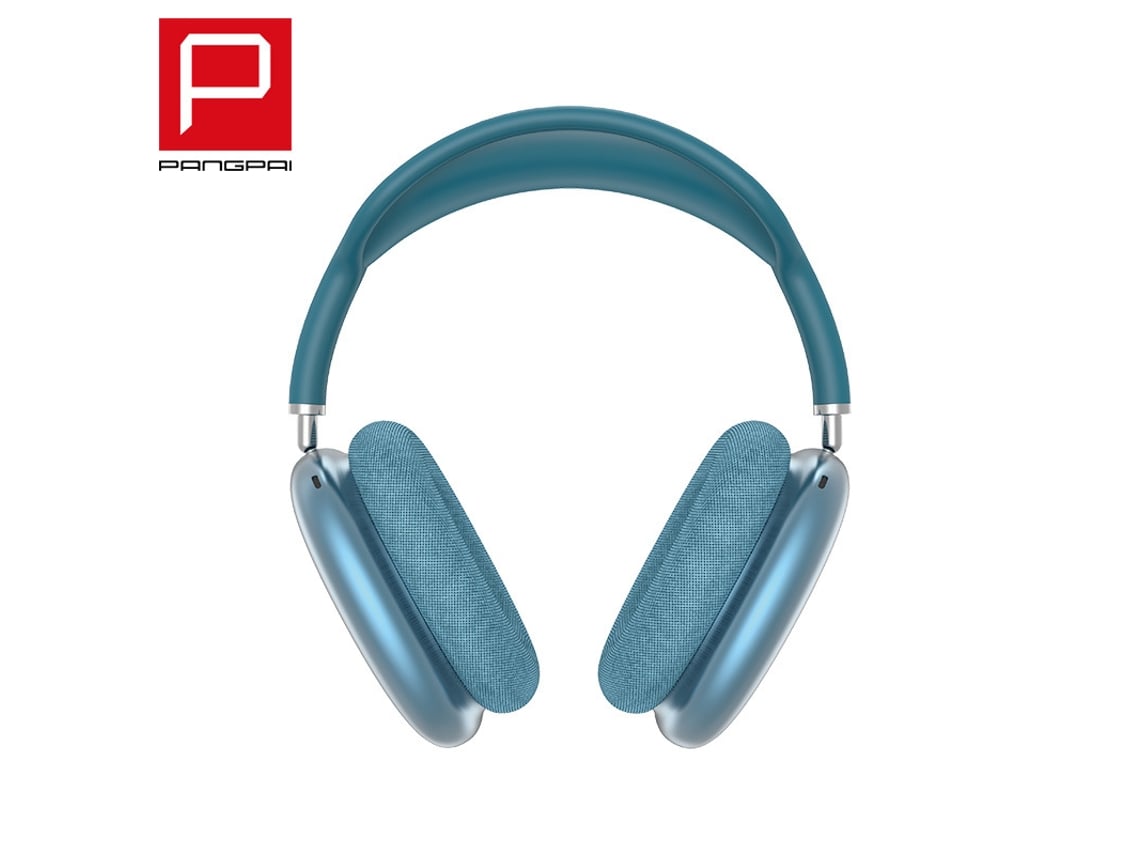 P9Airmax Head-Mounted Fone de Ouvido Bluetooth Música Sem Fio Estéreo Retrátil Adaptação Do Telefone Móvel Azul ZXWJ .