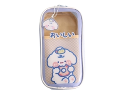 Estuche De Lápices Kawaii Portátil Transparente Con Gran Capacidad Para Niñas Adolescentes